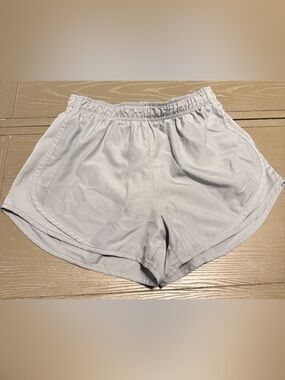 Nike Light Gray Women's Athletic Shorts